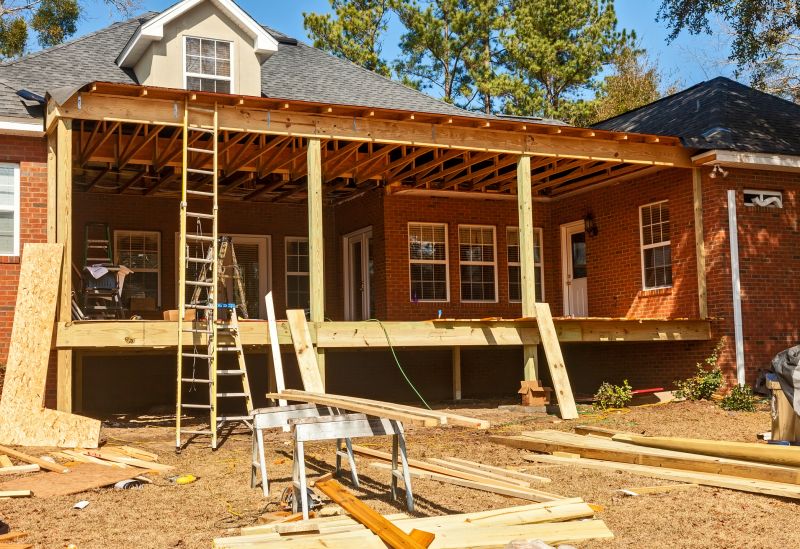 Deck Roof Construction in Worcester, MA