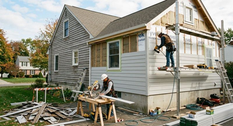 Fiberboard Siding Installation in Norwalk, CT