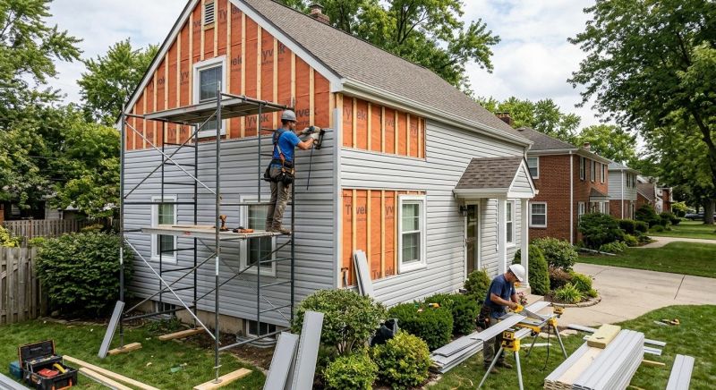Garage Siding Installation in Nashua, NH