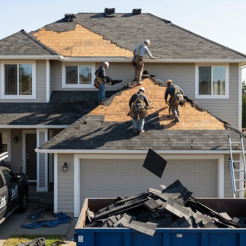 Residential Roof Replacement in Worcester, MA