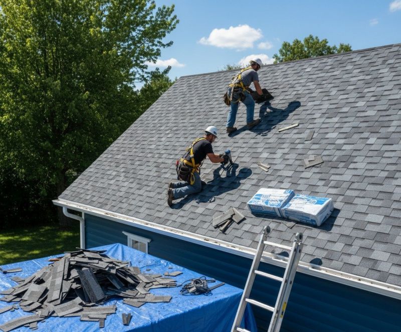 Roof Shingles Replacement in Boston, MA