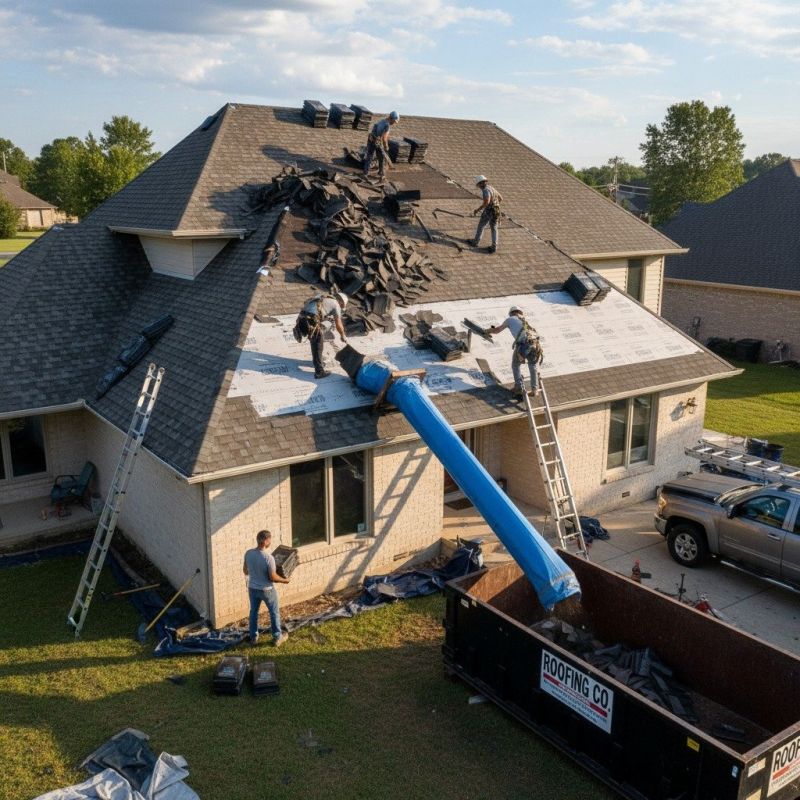 Shingle Roof Replacement in Fredericksburg, VA