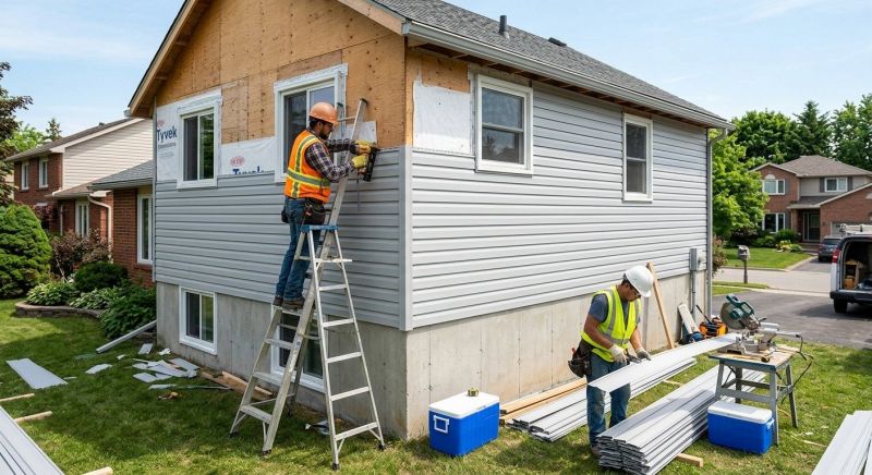 Vinyl Siding Installation in West Hartford, CT